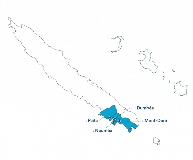 New Caledonia Map WMP