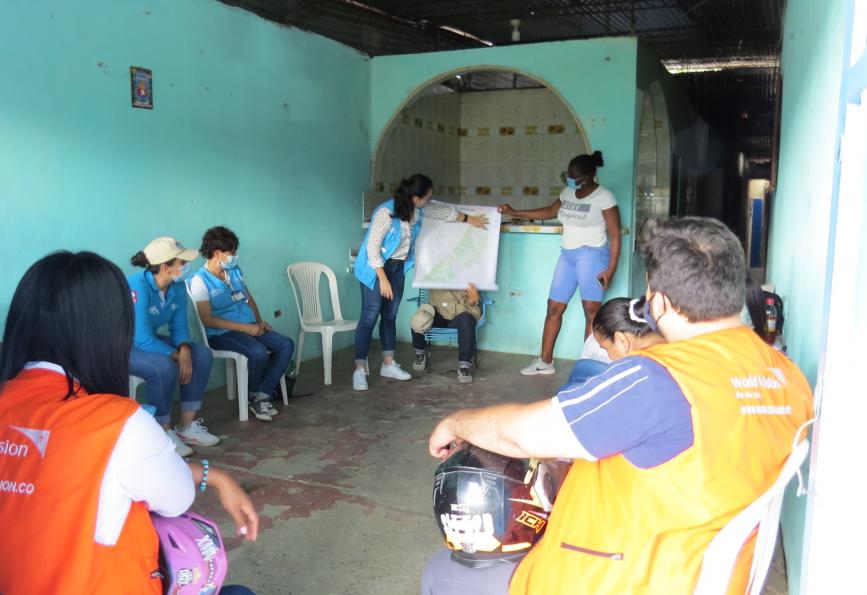 A community engagement workshop in Cali, Colombia