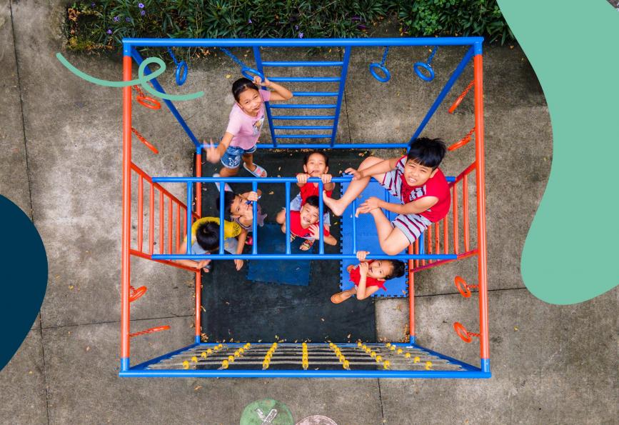 Children in the playground